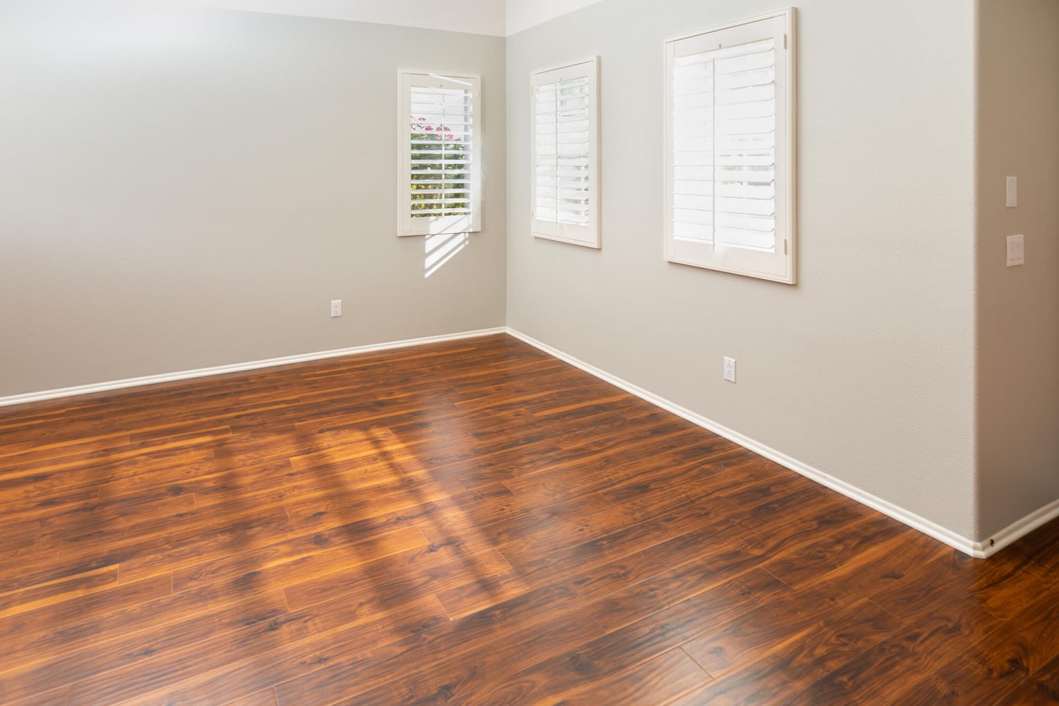 Refinishing of hardwood floors